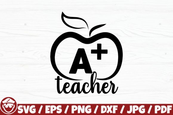 A Teacher, Teacher Mark: A Versatile Graphic Design Asset for Crafts and Branding