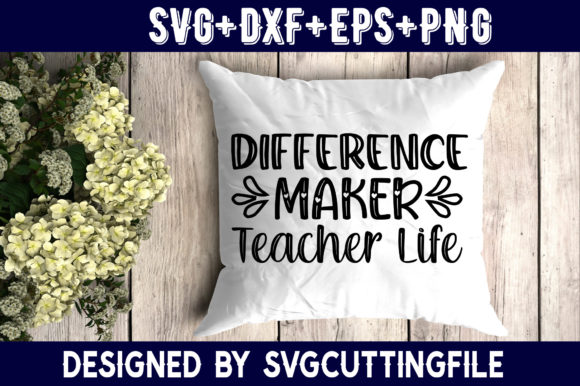 Difference Maker Teacher Life Embroidery Design Review