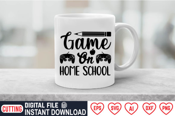 Game On Home School: A Versatile Graphics Asset for Crafters