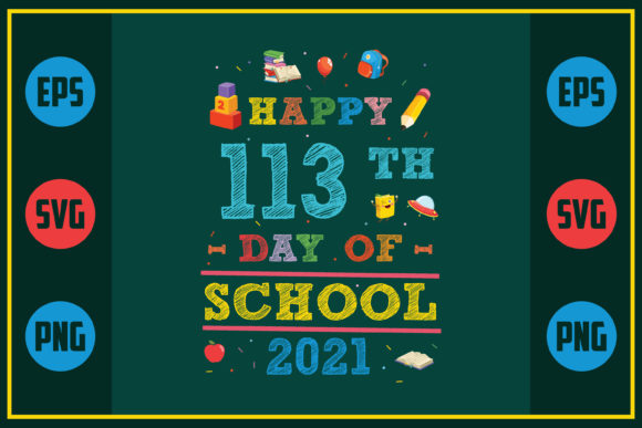 Happy 113th Day of School Embroidery Design Review